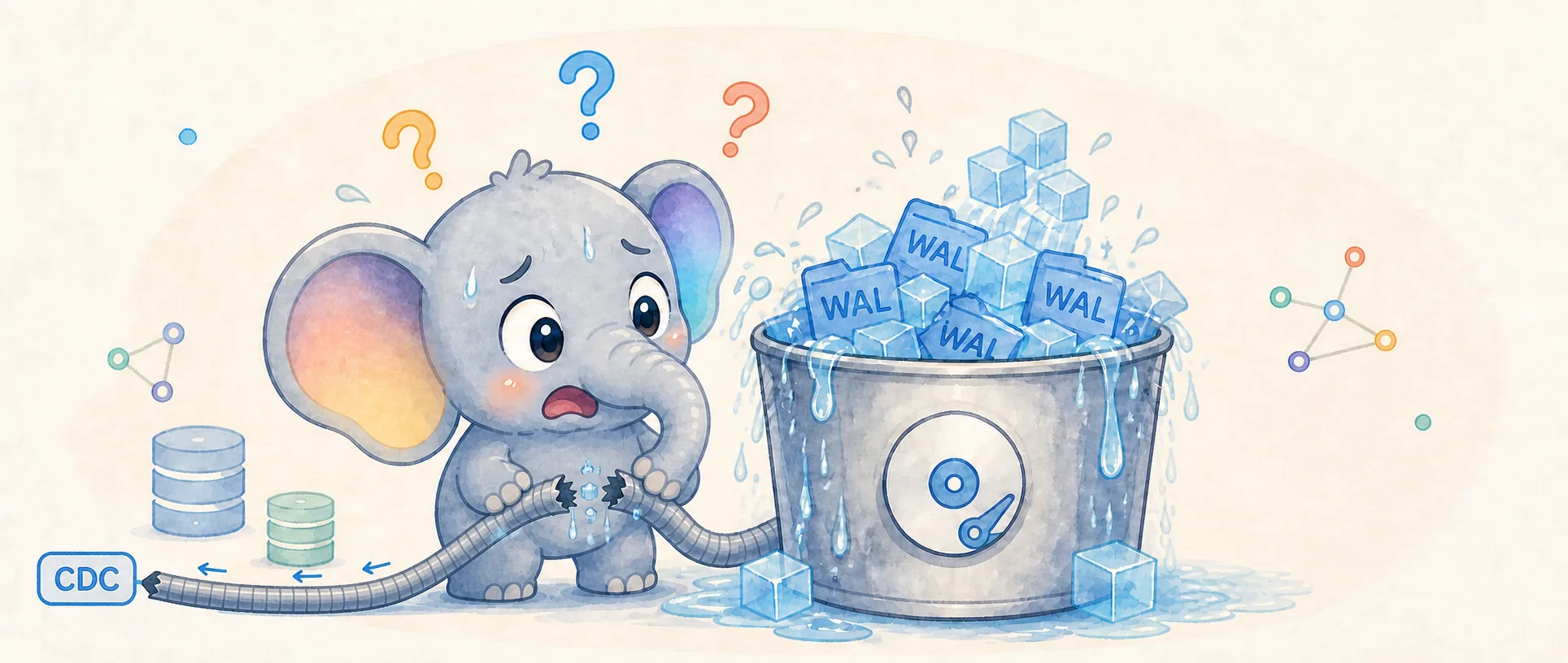 蓝天下的 PostgreSQL 大象与 WAL 日志文件，DB PATCH 文章封面